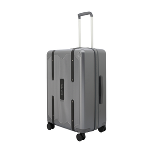 Set di <span class=keywords><strong>valigie</strong></span> rigide per PC leggero, valigia a mano dal Design alla moda grigia sofisticata con ruote Spinner silenziose e lucchetto TSA - Product Image 2