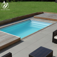 Die Water Crown Schiebedeckel: UV-geschütztes Design für Aufstellpools und Whirlpools - ein Kundenliebling