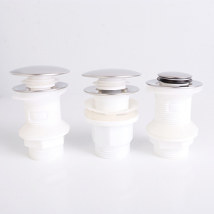 سعر المصنع ملحقات الحمام الحديثة عالية الجودة عالمية كبيرة مرحاض غسل صنبور المنبثقة غطاء النحاس استنزاف النفايات - Product Image 3