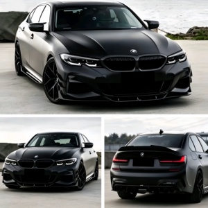 Pellicola Vinilica Decorativa per Auto in PET Satinato Nero, Facile da Applicare con Tecnologia Air Release, Pellicola Metallizzata 3M per Wrapping Automobilistico - Product Image 4