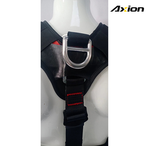 CE認証取得済み5点式フルボディクライミングハーネス EN361 EN358 150kg 耐荷重 登山 レスキュー 高所作業用 調整可能 ポリエステル製 - Product Image 4