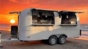 Friteuse professionnelle pour camion de restauration, friteuse à <span class=keywords><strong>gaz</strong></span> robuste avec panier pour cuisine mobile - Product Image 2