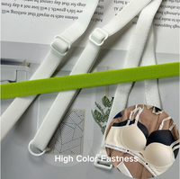 2614-10 Bretelles de soutien-gorge élastiques personnalisées, Matériau de bande élastique durable pour la production d'accessoires de lingerie