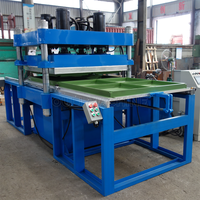 Machine de fabrication de carreaux en caoutchouc 500x500 avec moule, tapis de sol en caoutchouc, machine de presse vulcanisée