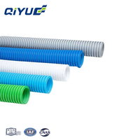 Conduite d'air semi-rigide flexible en PE, antibactérienne, antistatique, pour système de ventilation centralisée CVC