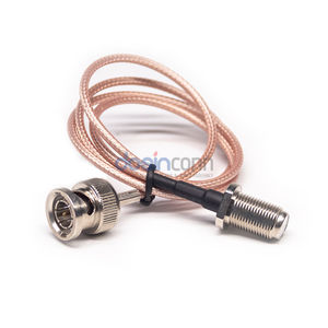 सीधे बीएनएससी पुरुष से एफ प्रकार महिला वीडियो केबल rg179 एक्सटेंशन rf केबल - Product Image 3