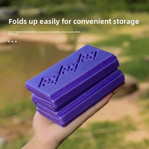 Pengyi Outdoor Foldable <b>Cushion</b> Portable Insulating Moisture-Proof Flannel Pad Grass Use <b>Small</b> Seat Pad Ground Mat Size 10 - Product Image 1