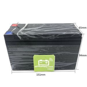 Caja de batería de plástico pequeña de 12V, 7Ah, 6Ah, para pesca, Kayak, bicicleta eléctrica, 32700, 18650, cilíndrica, 32700, 18650 - Product Image 2