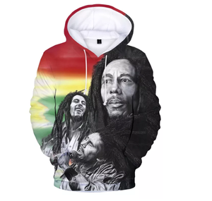 2022 <strong>Bob</strong> <strong>Marley</strong> 3D Printed <strong>Hoodies</strong> for Men 3D Digital Printing <strong>Hoodies</strong> Men All Over Print OEM ODM Custom <strong>Hoody</strong> - Product Image 3