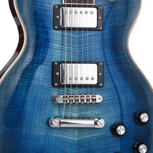Mollo MLP-350 6-Saiten E-Gitarre mit Einzelausschnitt, Mahagoni-Korpus, Palisander-Griffbrett, <span class=keywords><strong>HH</strong></span> Alnico V Tonabnehmer - Product Image 3