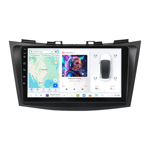 Duduauto dudu7 Android 13 xe đài phát thanh 12 + 512 đa phương tiện Máy nghe nhạc Navigation GPS cho Suzuki Swift 4 2011-2015 - Product Image 2