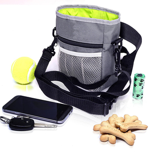 Vente en gros de sacs de nourriture polyvalents pour dressage de chiens pochette de friandises pour chiens distributeur de sacs de caca intégré pour faciliter la prise de croquettes jouets - Product Image 1