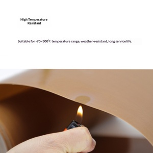 <span class=keywords><strong>Cinta</strong></span> de PTFE de Alta Temperatura, <span class=keywords><strong>Aislante</strong></span> Acrílica, Antiadherente, para Máquinas de Sellado, Admite Personalización para Tejido Recubierto de PTFE - Product Image 3