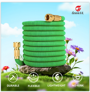 Manguera de Jardín Extensible de 50 Pies/100 Pies, Color Azul Menta, Manguera Mágica Flexible para Lavar y Limpiar - Product Image 3