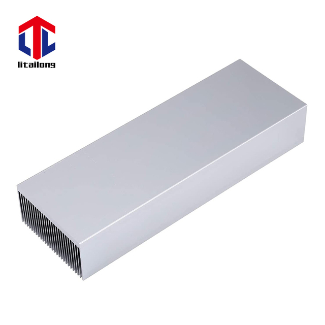 High Power Extrusion Aluminum 6063 Profile Street Lamp LED Heatsink Customized Bending Welding Cutting