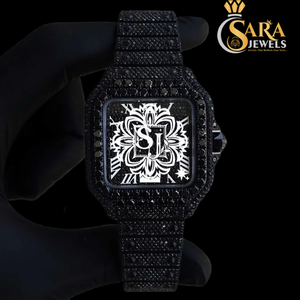 Reloj automático de lujo de calidad de exportación Natural VVS1 Diamond Relojes para hombre para todas las ocasiones disponibles para precio de exportación - Product Image 2