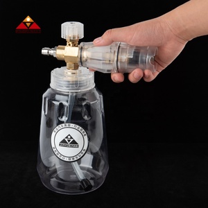 JYM-0026เครื่องมือทำความสะอาดรถที่ทนทานเครื่องล้างรถสีดำเข้ากันได้กับ <span class=keywords><strong>Decker</strong></span> Daewoo bosche Makita หัวฉีดโฟมล้างรถ - Product Image 2