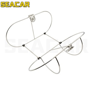 Support de flotteur en acier inoxydable Seacar de 9 pouces pour bateau, quincaillerie marine - Product Image 2