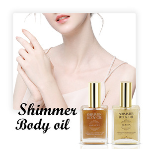 Huile Corporelle Scintillante de Luxe MLM – Huile Éclatante pour le Corps Entier, Hydratante et Illuminateur de Peau – Cosmétique OEM Marque Privée - Product Image 2