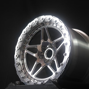 Rines LZT-1205 Personalizados para Carreras de Drag, Pulidos, 17x10 18x12 5x112, Beadlock, Forjados, para Mustang, Supra MKV, BMW M3 G80 G81 M3 M4 <span class=keywords><strong>M5</strong></span> - Product Image 3