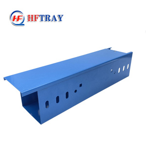Goulotte de câblage industrielle en acier inoxydable sur mesure, largeur 50-1000 mm, avec revêtement en poudre, résistante au feu, pour intérieur - Product Image 6