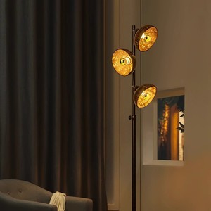 โคมไฟตั้งโต๊ะเปลือกมะพร้าว E27 LED 220V สวิตช์ควบคุมสไตล์นอร์ดิกตกแต่งห้องนอนคาเฟ่ - Product Image 3