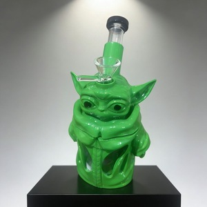 Base de Cerámica para Hookah con Forma de Rana Verde, Accesorio Decorativo para Fumar, Ideal para Fiestas y Bares - Product Image 2