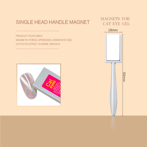 Aimant œil de chat <span class=keywords><strong>BBM</strong></span> pour ongles/Bâton magnétique à double tête pour ongles/Aimant multifonctionnel carré épaissi pour œil de chat, aimant puissant - Product Image 6