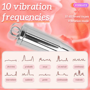 Aiersha <span class=keywords><strong>Set</strong></span> Regalo Erotico di Lusso per San Valentino con Collana Vibrante in Silicone e Lega di Alluminio 100% Impermeabile - Product Image 5