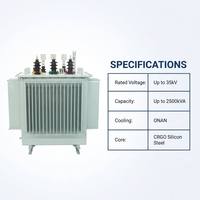 Transformador de Distribución de Energía Trifásico Sumergido en Aceite de Alto Rendimiento Wanbo-182