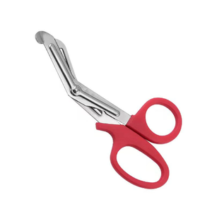 18,5 cm cinta de hierro tijeras quirúrgicas instrumento venta al por mayor vendaje utilidad tijeras de rescate - Product Image 1