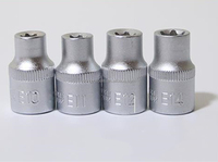 Offre Spéciale 108 pièces 1/2 "1/4" jeu de clés à douille embouts de tournevis Torx Kit d'outils de tournevis à cliquet