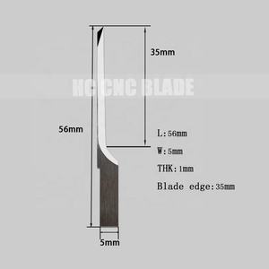 Lame de coupe vibrante en carbure pour cuir, mousse EVA et EPE, compatible AOL, IECHO, Ruizhou, AOKE, JWEI, A-TOM, EMMA, RUKING - Product Image 5