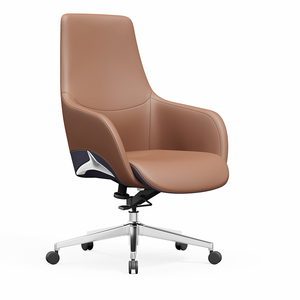 Venta al por mayor nuevo diseño silla de oficina de cuero de alta calidad activa, silla de oficina ergonómica de cuero de <span class=keywords><strong>vaca</strong></span> real - Product Image 1