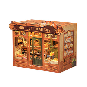 บ้านไม้จิ๋วประกอบเอง CuteBee Mrs. Hunt Bakery ของเล่น DIY สำหรับเด็ก - Product Image 1