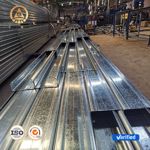 Prix usine HDG Acier <span class=keywords><strong>Gi</strong></span> C Canal Purlin 41x41x2MM Q345 Acier Galvanisé à Chaud C Purlin - Product Image 2