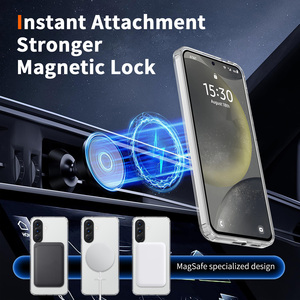 غطاء هاتف سامسونج A57 عالي الجودة من المصنع، حافظة مغناطيسية مقاومة للصدمات مع غطاء خلفي شفاف مقاوم للخدوش - Product Image 3