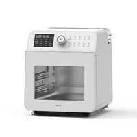 Four à friture sans huile électrique pour usage domestique, boîtier en plastique, commande numérique, capacité de 15 L, sans huile, vapeur, économie d'énergie, prise européenne