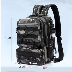 Sac Luya - Nouveau sac à dos de pêche multifonctionnel imperméable, sac à équipement, bandoulière simple ou double, nylon pour les sports de plein air - Product Image 2