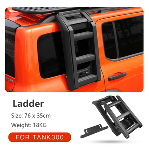 Vente en gros d'accessoires 4x4 <span class=keywords><strong>porte</strong></span>-bagages en aluminium pour réservoir GWM 300 réservoir <span class=keywords><strong>500</strong></span> kit de carrosserie échelle boîte à outils - Product Image 3