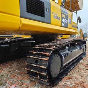 Komatsu เครื่องขุดดินไฮดรอลิก PC450-7รถตักดิน Komatsu มือสองสภาพดีมีแกนมอเตอร์และส่วนประกอบของปั๊ม - Product Image 3