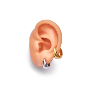 1 Paio di <span class=keywords><strong>Orecchini</strong></span> a Cerchio Spessi 20G in <span class=keywords><strong>Acciaio</strong></span> Inossidabile 316L, Anelli Clicker per Elica e Cartilagine, Gioielli alla Moda per Uso Quotidiano con Placcatura PVD - Product Image 3