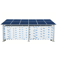 Klantgerichte zonne-aangedreven koelcel, off-grid zonne-energie walk-in koel-/vriescel voor landbouwopslag