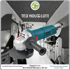 Meuleuse d'angle directe d'usine de découpeuse de polissage électrique de meulage manuel industriel de qualité professionnelle - Product Image 3