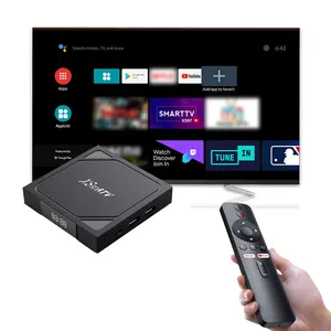 A-TV Allwinenr H313 ram 2gb rom 16g, set boks atas android 10 tv box 4k HD dengan remote bt