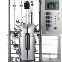 Bioréacteur de culture bactérienne cellulaire à l'échelle de production culture cellulaire végétale fermenteur solide liquide en acier inoxydable