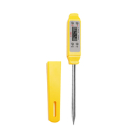 Thermomètre à sonde alimentaire S-H03 Thermomètre à viande numérique à lecture instantanée pour l'eau et l'huile Thermomètre à bonbons