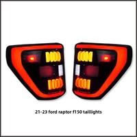 Nouvel ensemble de feux arrière Raptor F-150 12V FTMQ118 OE 16AB9 200lm, feux de pare-chocs arrière, feux de jour, clignotants séquentiels