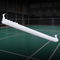 Éclairage LED de haute qualité pour terrains de tennis de table, padel et badminton en intérieur, idéal pour le pickleball
