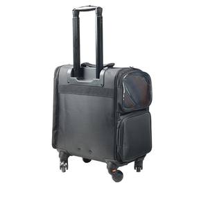 รถเข็นเสริมสวย Qihui พร้อมกระเป๋าเครื่องสำอาง 4 ล้อ ผ้า Oxford ความจุขนาดใหญ่ สำหรับอุปกรณ์เสริมสวยมืออาชีพ ทำเล็บ และเดินทาง - Product Image 2